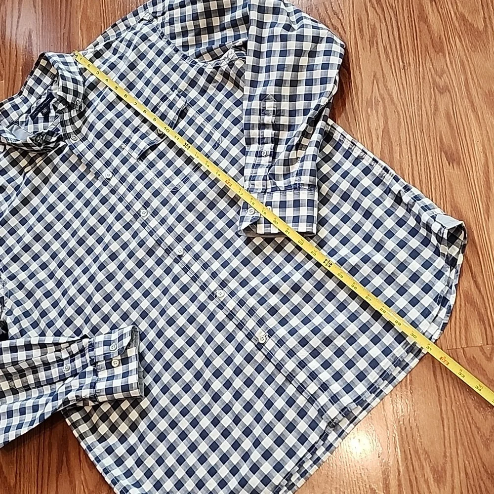 Banana republic xl 17-17 1/2 button down‎ long sleeve shirt